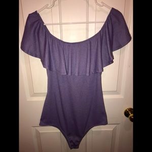 Purple one piece - size medium